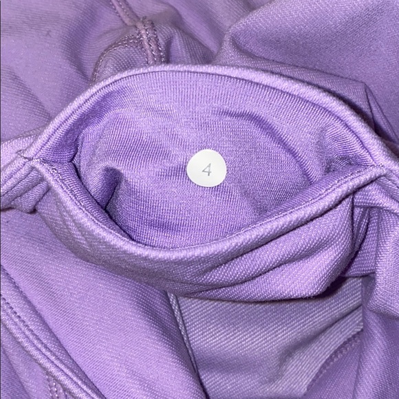 🍋 Lululemon Purple Leggings Size 4 - Picture 5 of 6